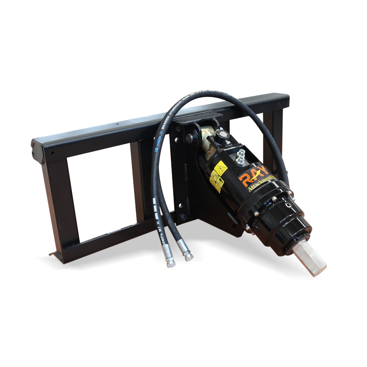 Best Skid Steer Auger & Bits Attachment REA3500 RAY SKID STEER